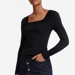 NWT Everlane Square Neck Top